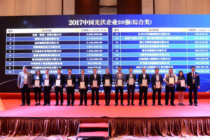 2-我院在2017中國(guó)光伏企業(yè)20強(qiáng)排行榜綜合類(lèi)中獲獎(jiǎng)高級(jí)副院長(zhǎng)余才志代表我院上臺(tái)領(lǐng)獎(jiǎng).jpg